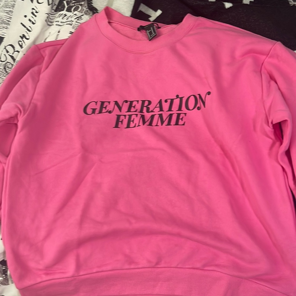 Pink Sweatshirt